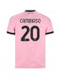 Moški Nogometna dresi replika Juventus Andrea Cambiaso #20 Gostujoči 2026-27 Kratek rokav Moški Nogometna dresi replika Juventus Andrea Cambiaso #20 Gostujoči 2026-27 Kratek rokav